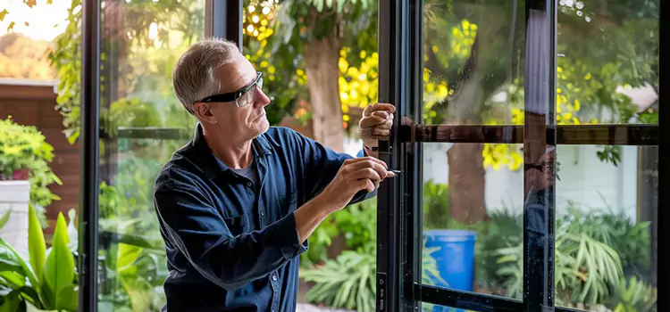 Replacing Sliding Door Lock Huntington Station